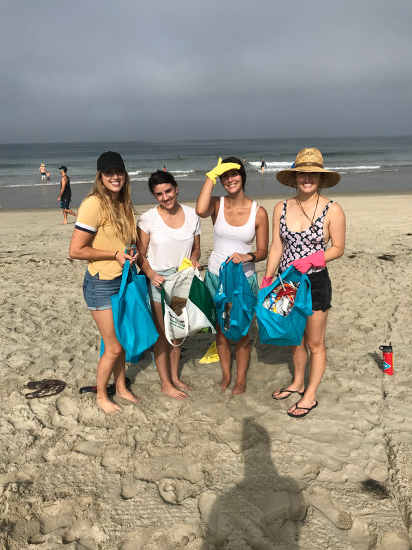 Pure Bliss Bikinis Beach Cleanup