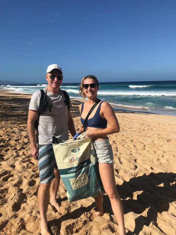 Sunset Beach Cleanup with the Sunrise Shack