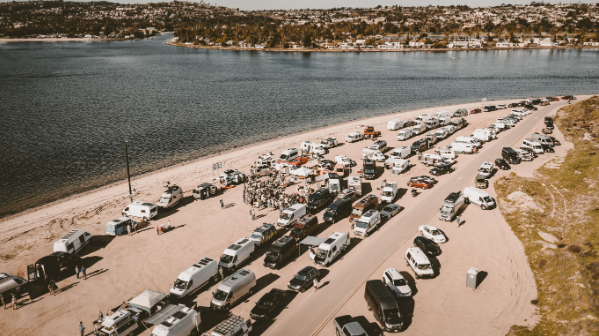 Fiesta Island Beach Cleanup hosted by The Vanlife App